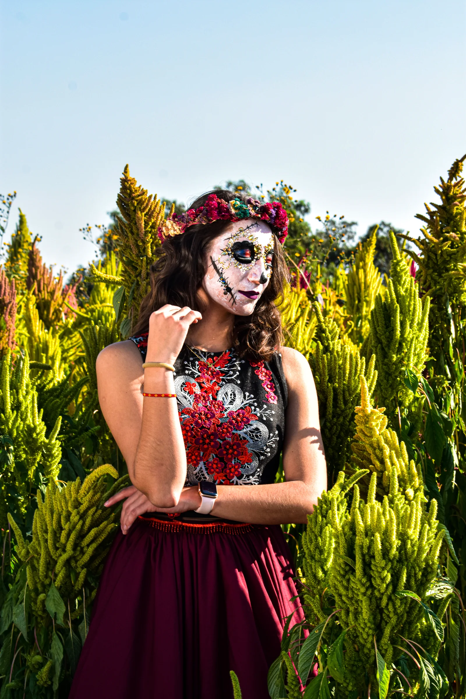 Charro en penumbra de tradición — Día de Muertos · 2024