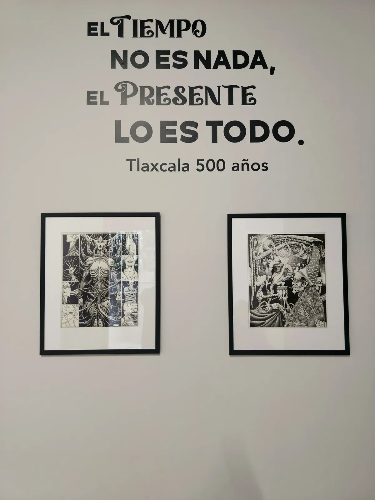 El tiempo no es nada, el presente lo es todo. Tlaxcala 500 años — Montaje — 05