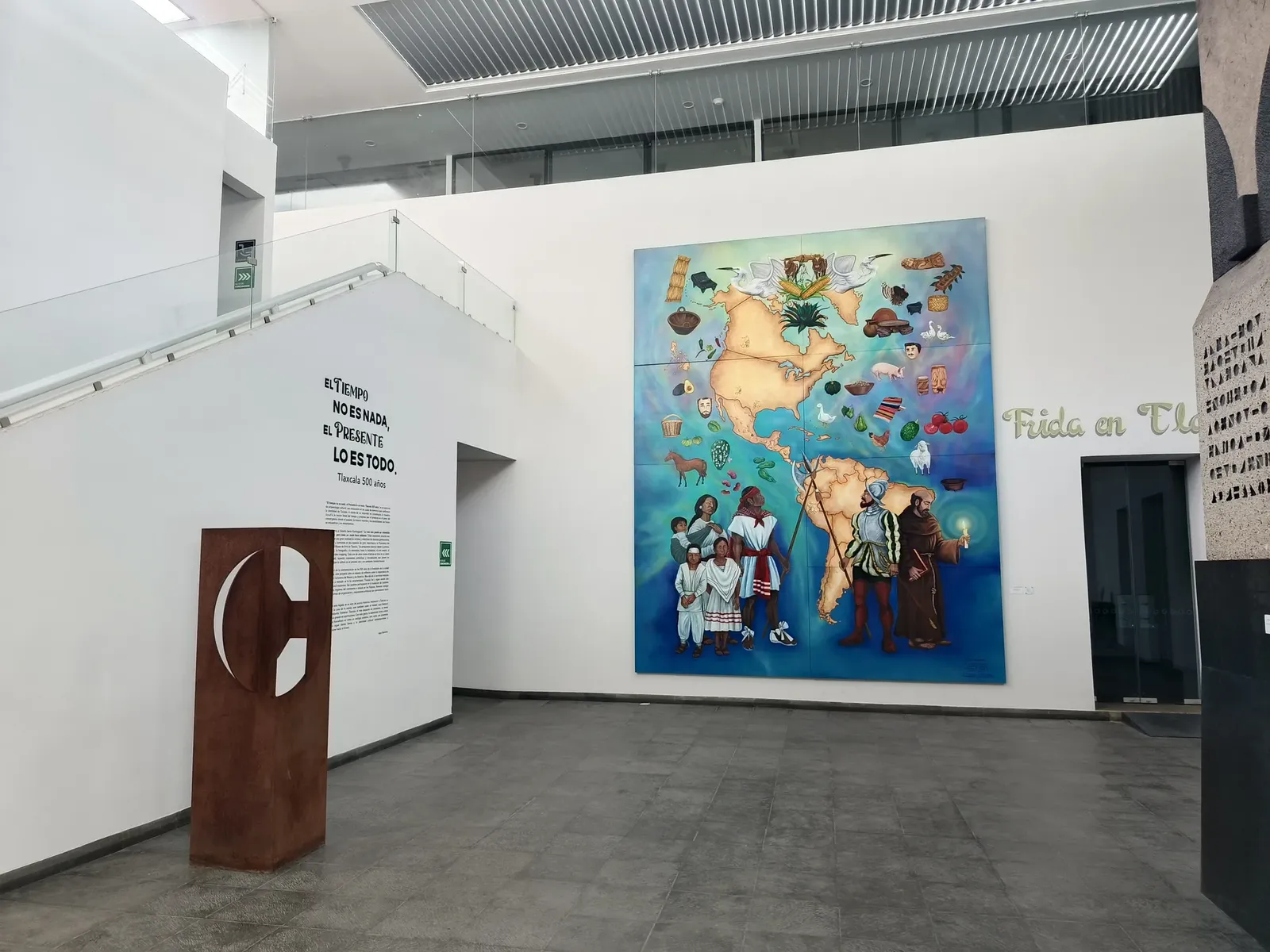 El tiempo no es nada, el presente lo es todo. Tlaxcala 500 años — Montaje — 08