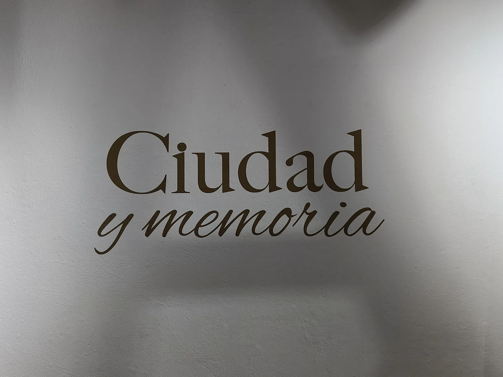 Ciudad y Memoria