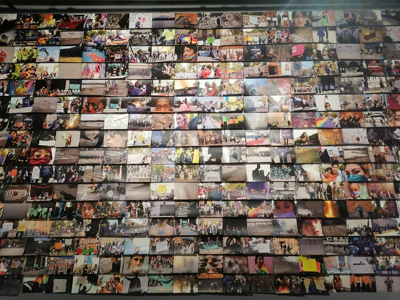 Registro del montaje — Obra de jóvenes artistas