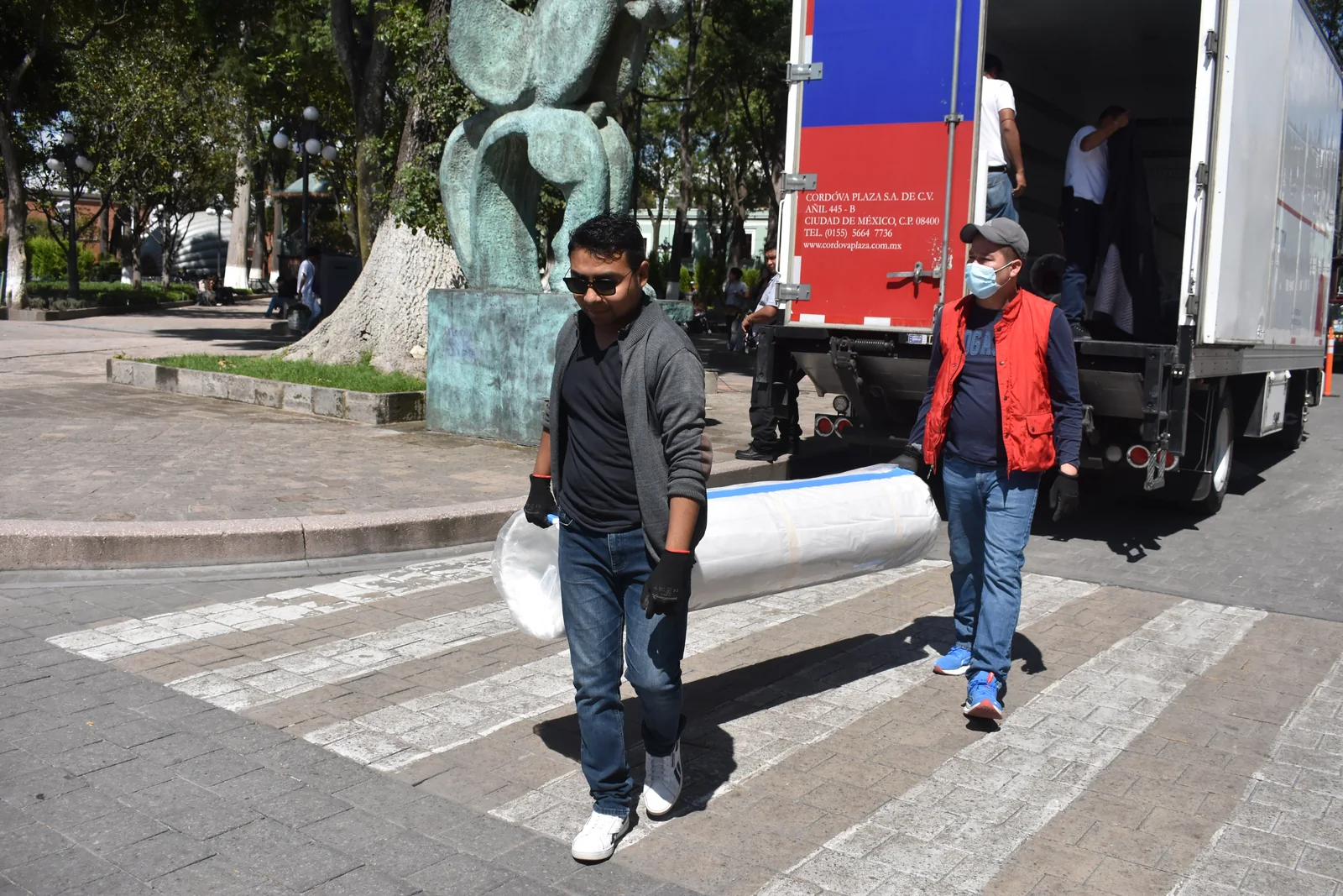 Registro del montaje — Tapiz del acervo