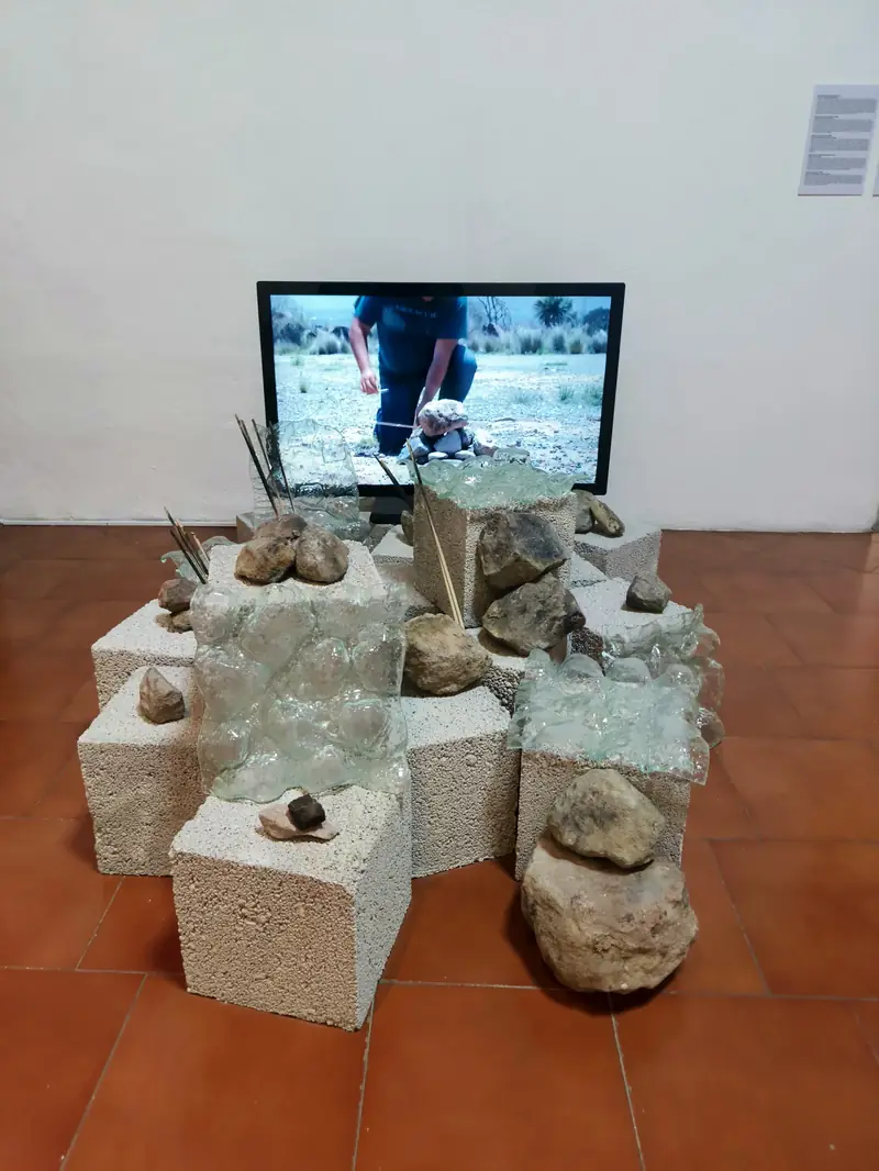Romper el Agua: Artistas en Atltzayanca — Montaje de la colectiva — Vista 08
