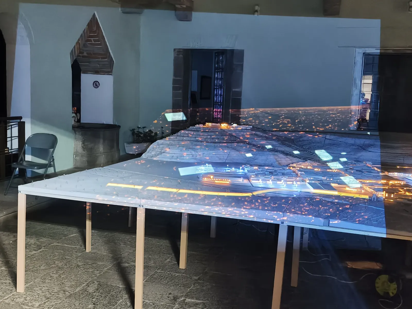 500 años — 4 de 7. Video mapping de José Alejandro Armenta en Tlaxcala.